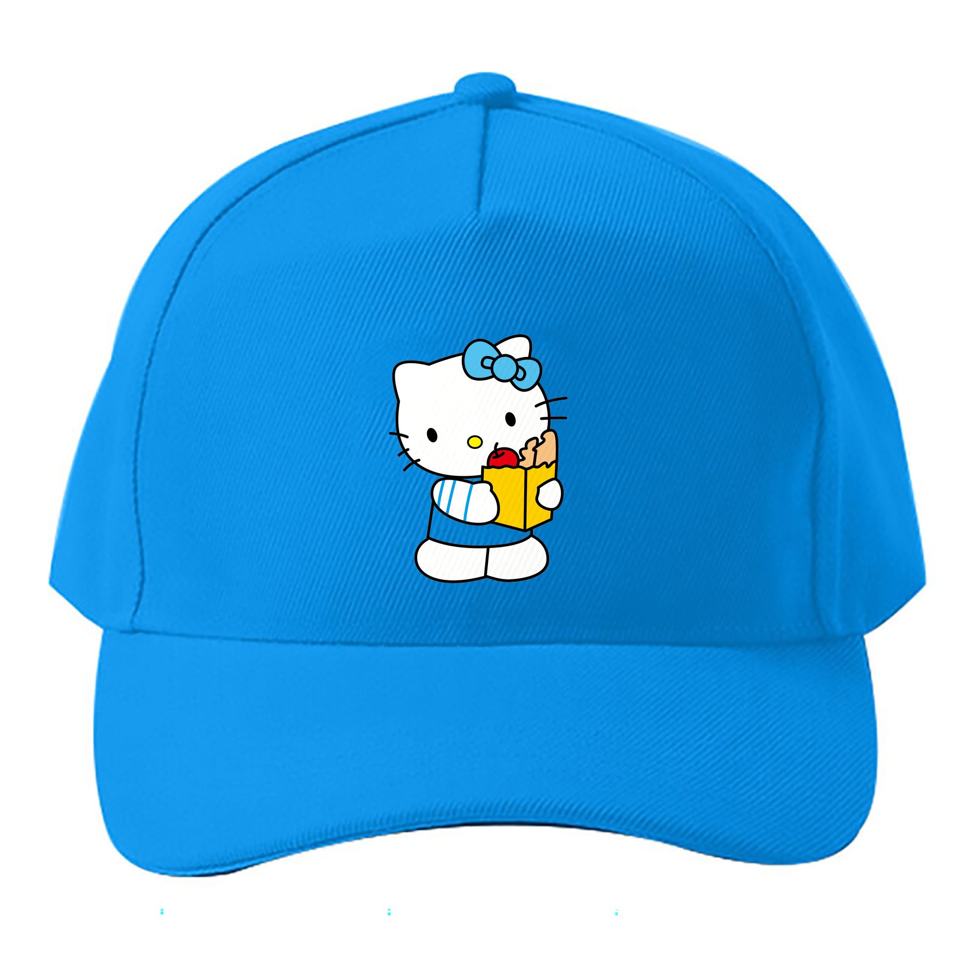 （画像用） Hello Kitty ハローキティ ベースボールキャップ 綿100％ 男女兼用 帽子 スポーツ
